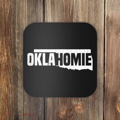 O.K.L.A.H.O.M.I.E Funny Humor O.K.L.A.H.O.M.A State Pride Coaster
