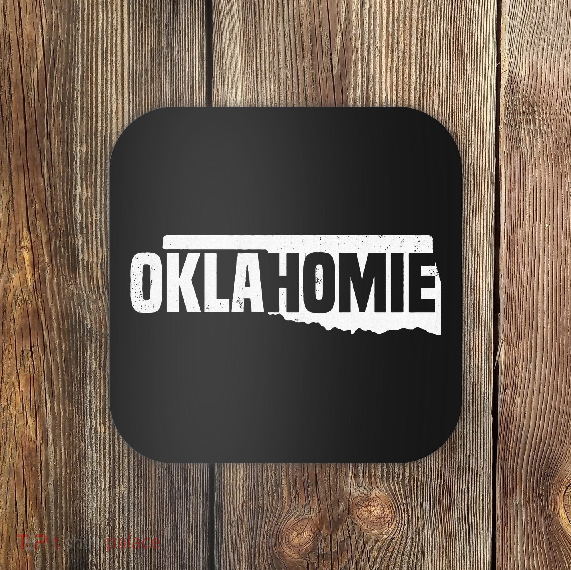 O.K.L.A.H.O.M.I.E Funny Humor O.K.L.A.H.O.M.A State Pride Coaster
