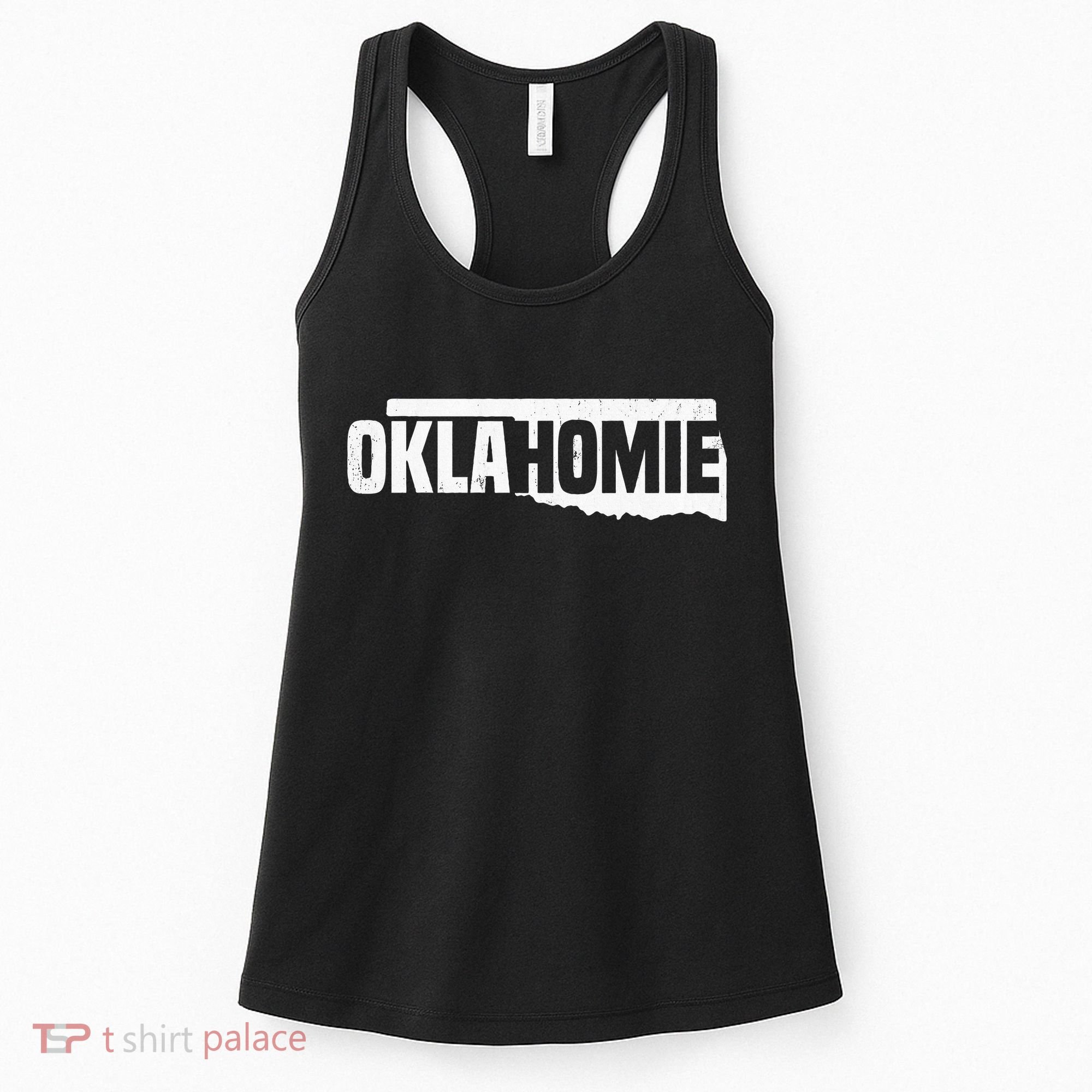 O.K.L.A.H.O.M.I.E Funny Humor O.K.L.A.H.O.M.A State Pride Women's Tank Top
