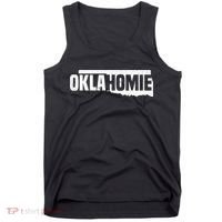 O.K.L.A.H.O.M.I.E Funny Humor O.K.L.A.H.O.M.A State Pride Tank Top thumb 0