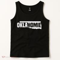 O.K.L.A.H.O.M.I.E Funny Humor O.K.L.A.H.O.M.A State Pride Tank Top thumb 2