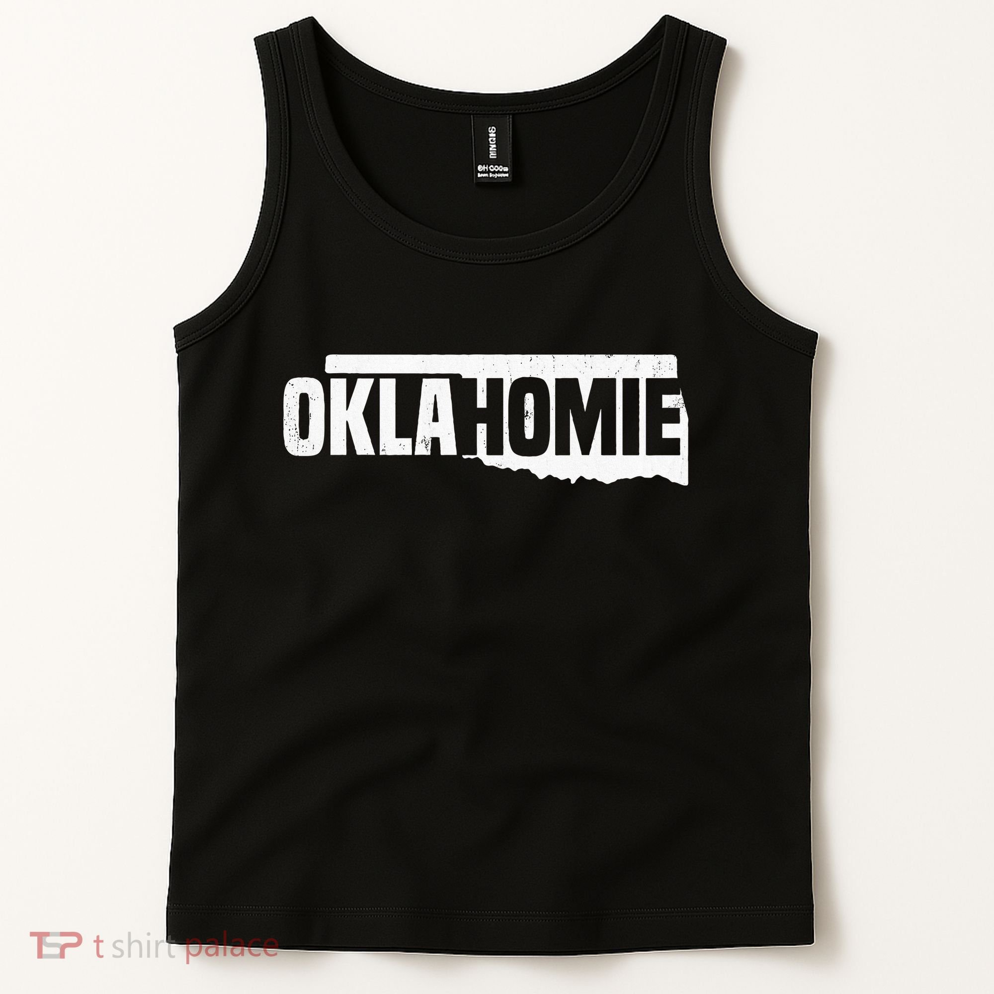 O.K.L.A.H.O.M.I.E Funny Humor O.K.L.A.H.O.M.A State Pride Tank Top