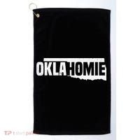 O.K.L.A.H.O.M.I.E Funny Humor O.K.L.A.H.O.M.A State Pride Golf Towel thumb 0