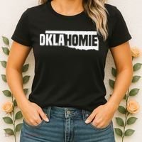 O.K.L.A.H.O.M.I.E Funny Humor O.K.L.A.H.O.M.A State Pride Women's T-Shirt thumb 2