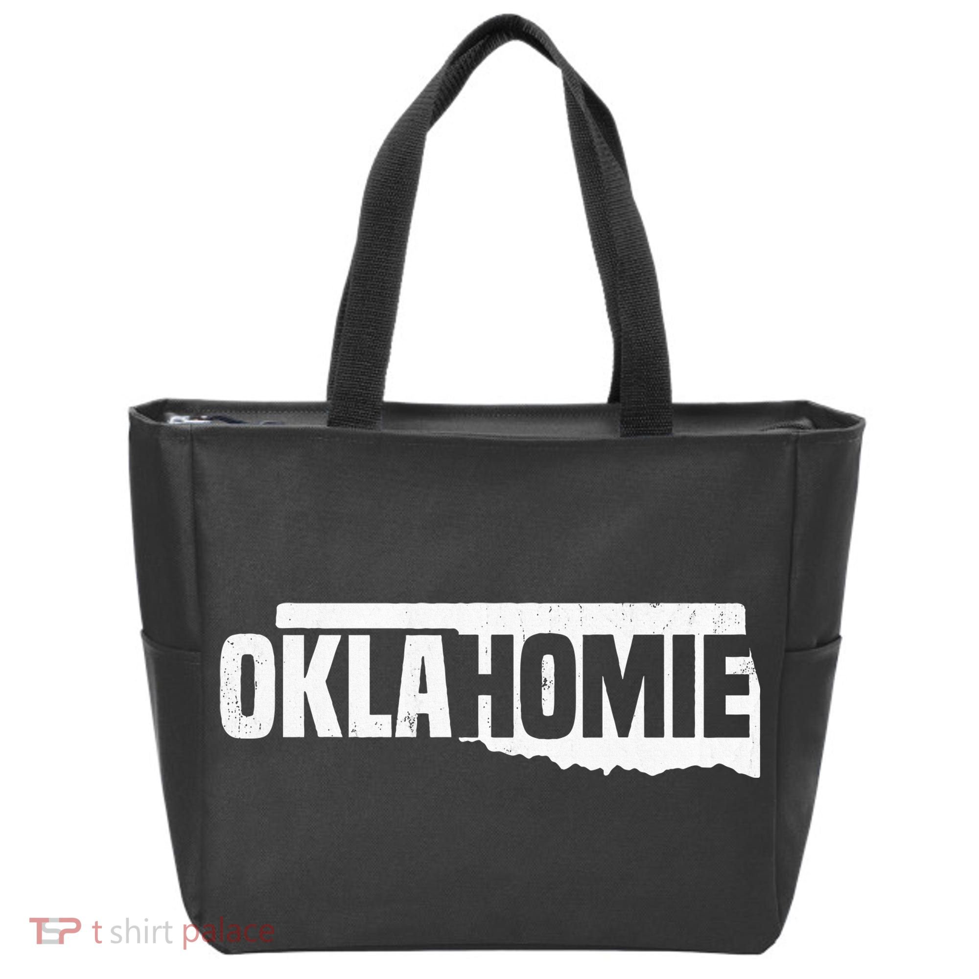 O.K.L.A.H.O.M.I.E Funny Humor O.K.L.A.H.O.M.A State Pride Tote Bag