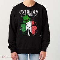 O'talian Funny Italian Irish green St Patrick's Day Women's Sweatshirt thumb 0