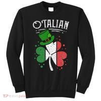 O'talian Funny Italian Irish green St Patrick's Day Sweatshirt thumb 0