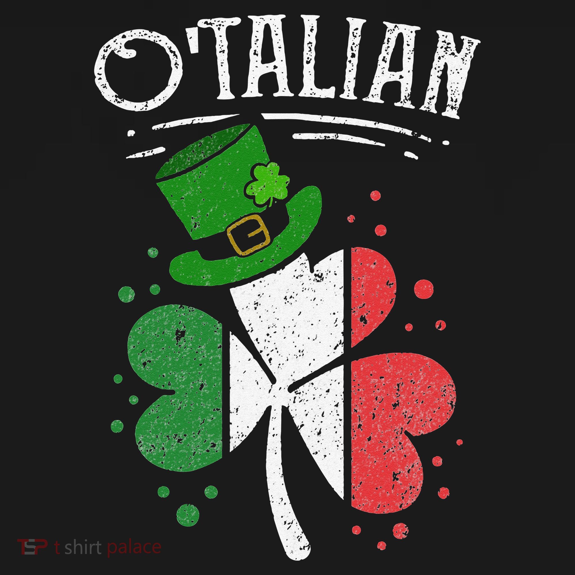 O'talian Funny Italian Irish green St Patrick's Day Mousepad