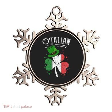 O'talian Funny Italian Irish green St Patrick's Day Ornament