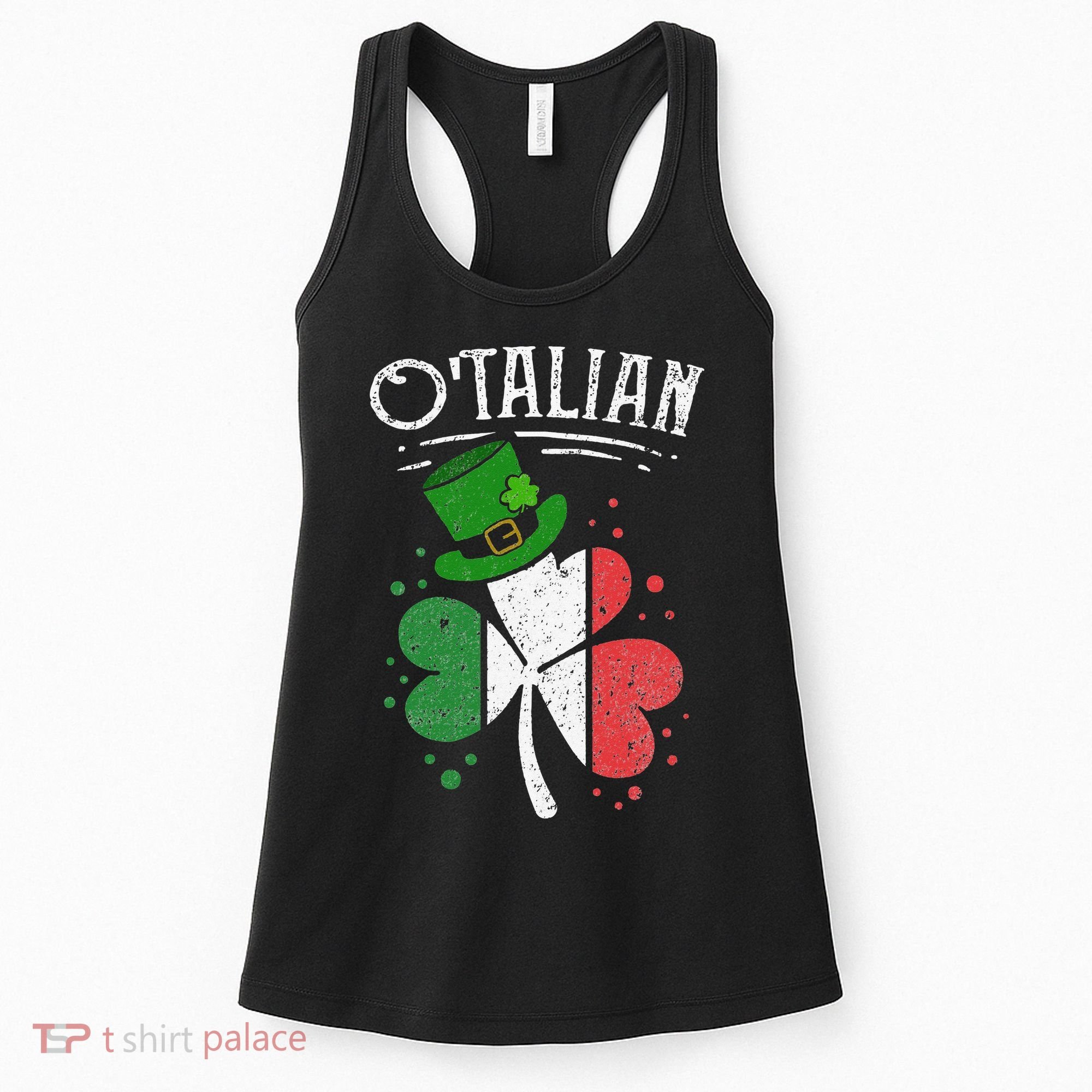 O'talian Funny Italian Irish green St Patrick's Day Women's Tank Top