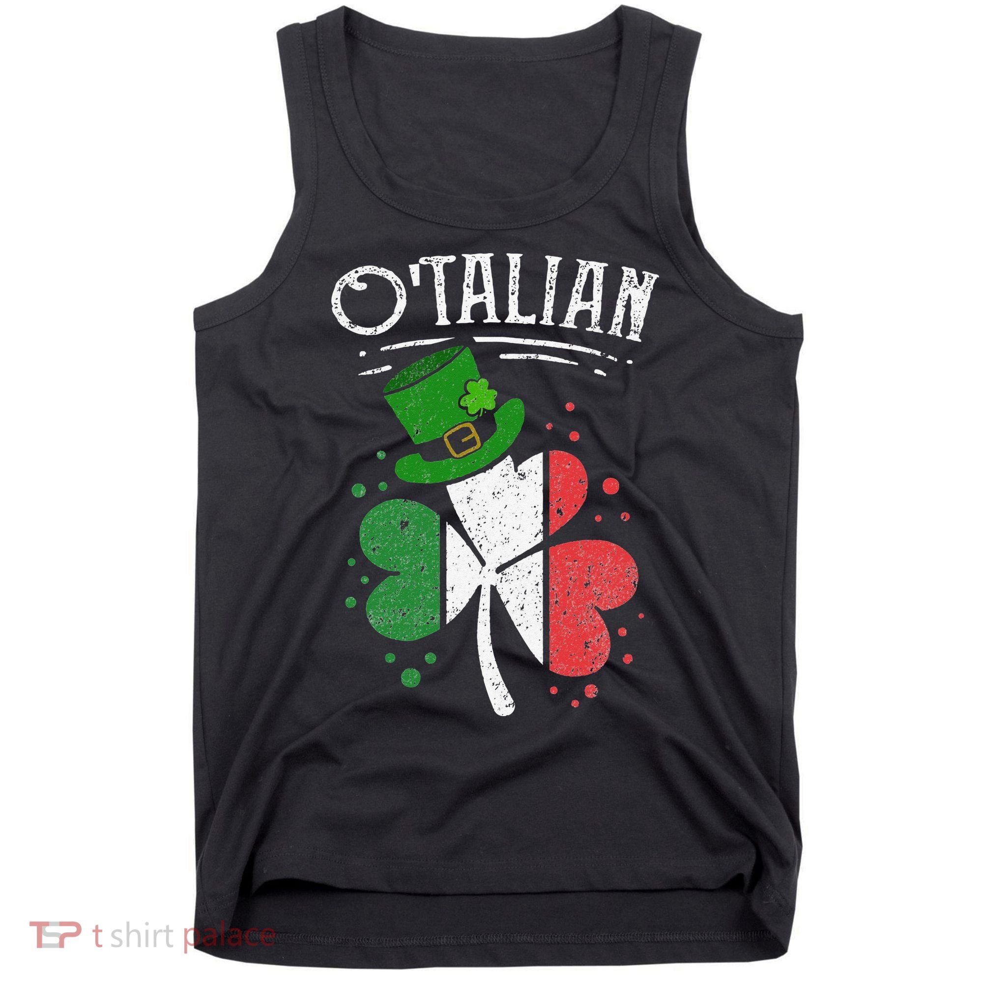 O'talian Funny Italian Irish green St Patrick's Day Tank Top