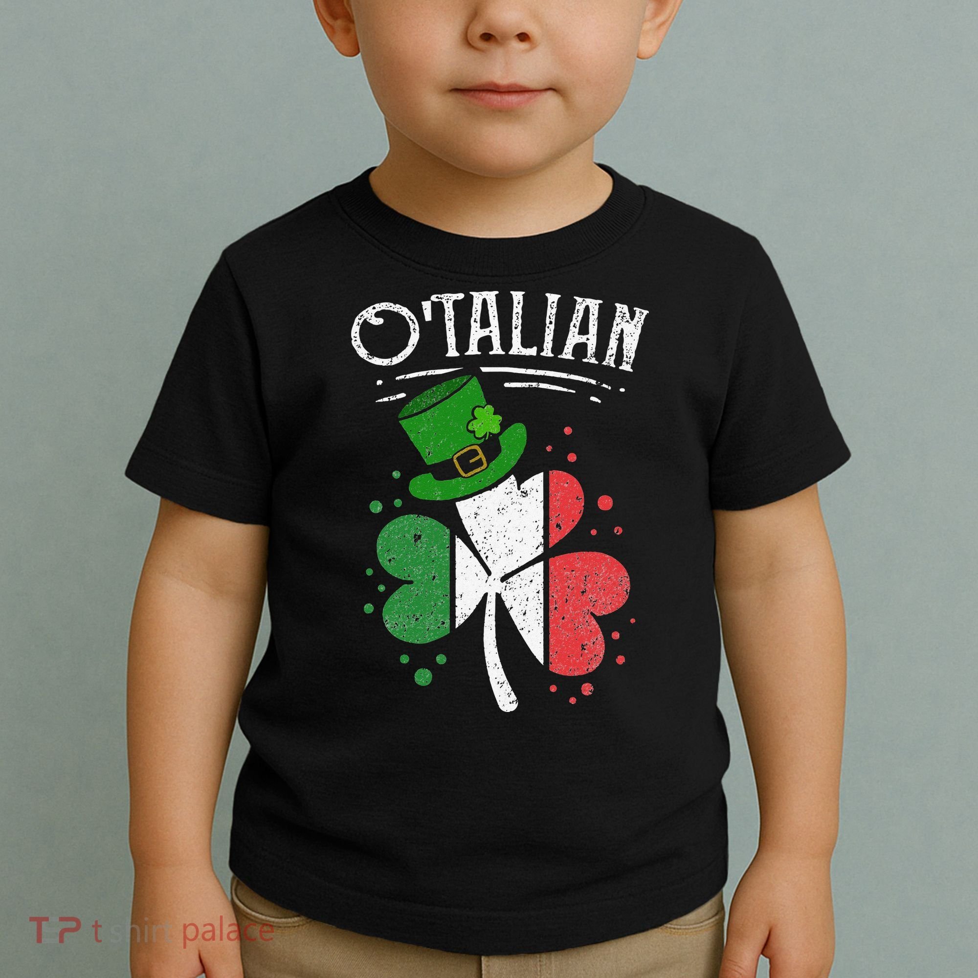 O'talian Funny Italian Irish green St Patrick's Day Toddler T-Shirt