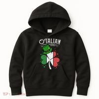 O'talian Funny Italian Irish green St Patrick's Day Kids Hoodie thumb 0