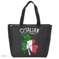 O'talian Funny Italian Irish green St Patrick's Day Tote Bag thumb 0