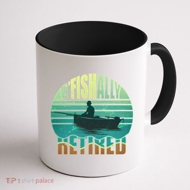 O'fishally Retired Coffee Mug back