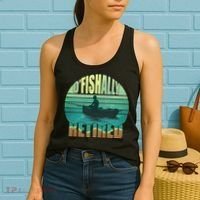 O'fishally Retired Women's Tank Top thumb 2