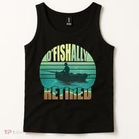 O'fishally Retired Tank Top thumb 2