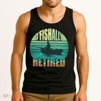 O'fishally Retired Tank Top thumb 3