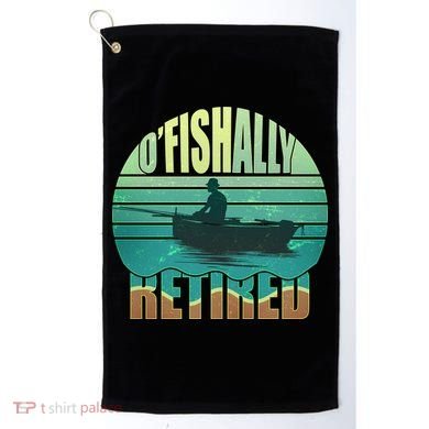 O'fishally Retired Golf Towel