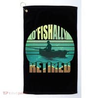 O'fishally Retired Golf Towel thumb 0