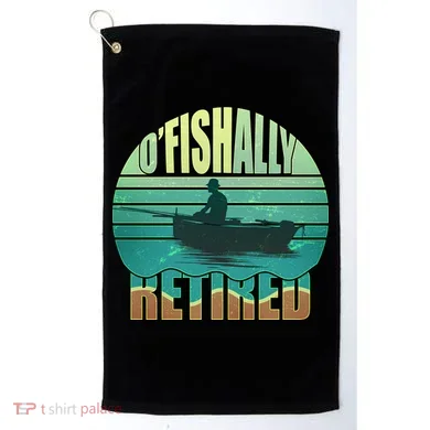 O'fishally Retired Golf Towel