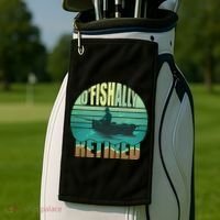 O'fishally Retired Golf Towel thumb 2
