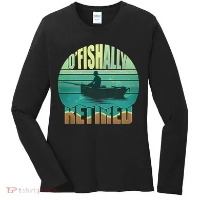 O'fishally Retired Women's Long Sleeve Shirt