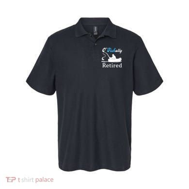 O'Fishally Retired Funny Fisherman Retirement Polo