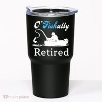 O'Fishally Retired Funny Fisherman Retirement Tumbler thumb 0