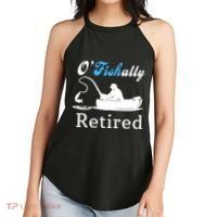 O'Fishally Retired Funny Fisherman Retirement Women's Perfect Tri Rocker Tank thumb 2