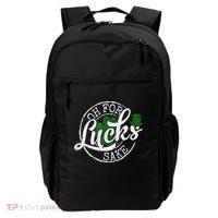 Oh For Lucks Sake Funny Saint Paddy's Day St Patrick's Day Backpack thumb 0