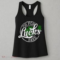 Oh For Lucks Sake Funny Saint Paddy's Day St Patrick's Day Women's Tank Top thumb 3