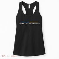 Official Fight Like Ukrainians Women's Tank Top thumb 0