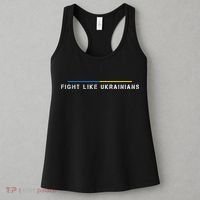 Official Fight Like Ukrainians Women's Tank Top thumb 3