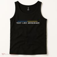Official Fight Like Ukrainians Tank Top thumb 2