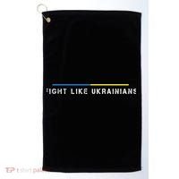 Official Fight Like Ukrainians Golf Towel thumb 0