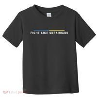 Official Fight Like Ukrainians Toddler T-Shirt thumb 0