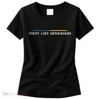 Official Fight Like Ukrainians Women's T-Shirt thumb 0