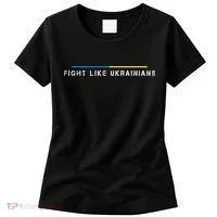 Official Fight Like Ukrainians Women's T-Shirt thumb 0