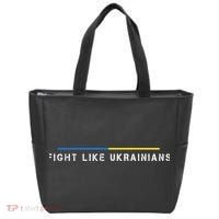 Official Fight Like Ukrainians Tote Bag thumb 0