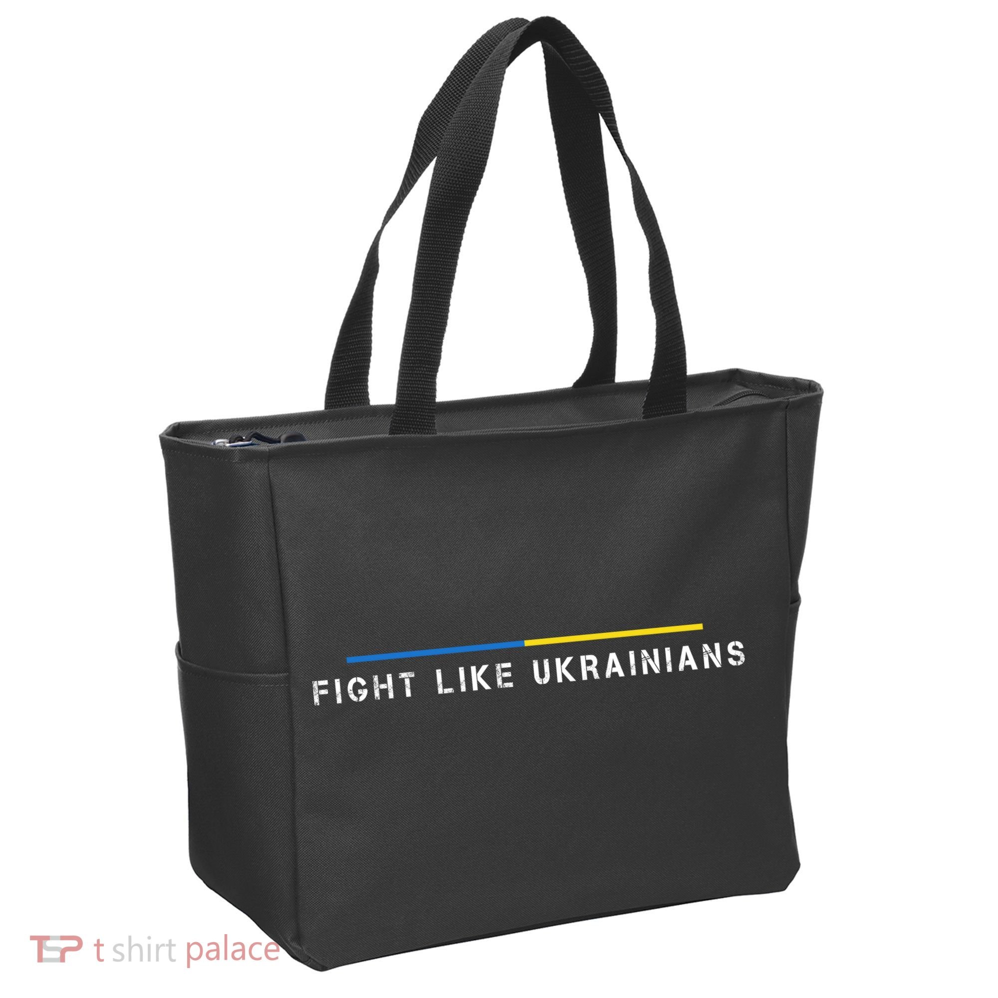 Official Fight Like Ukrainians Tote Bag