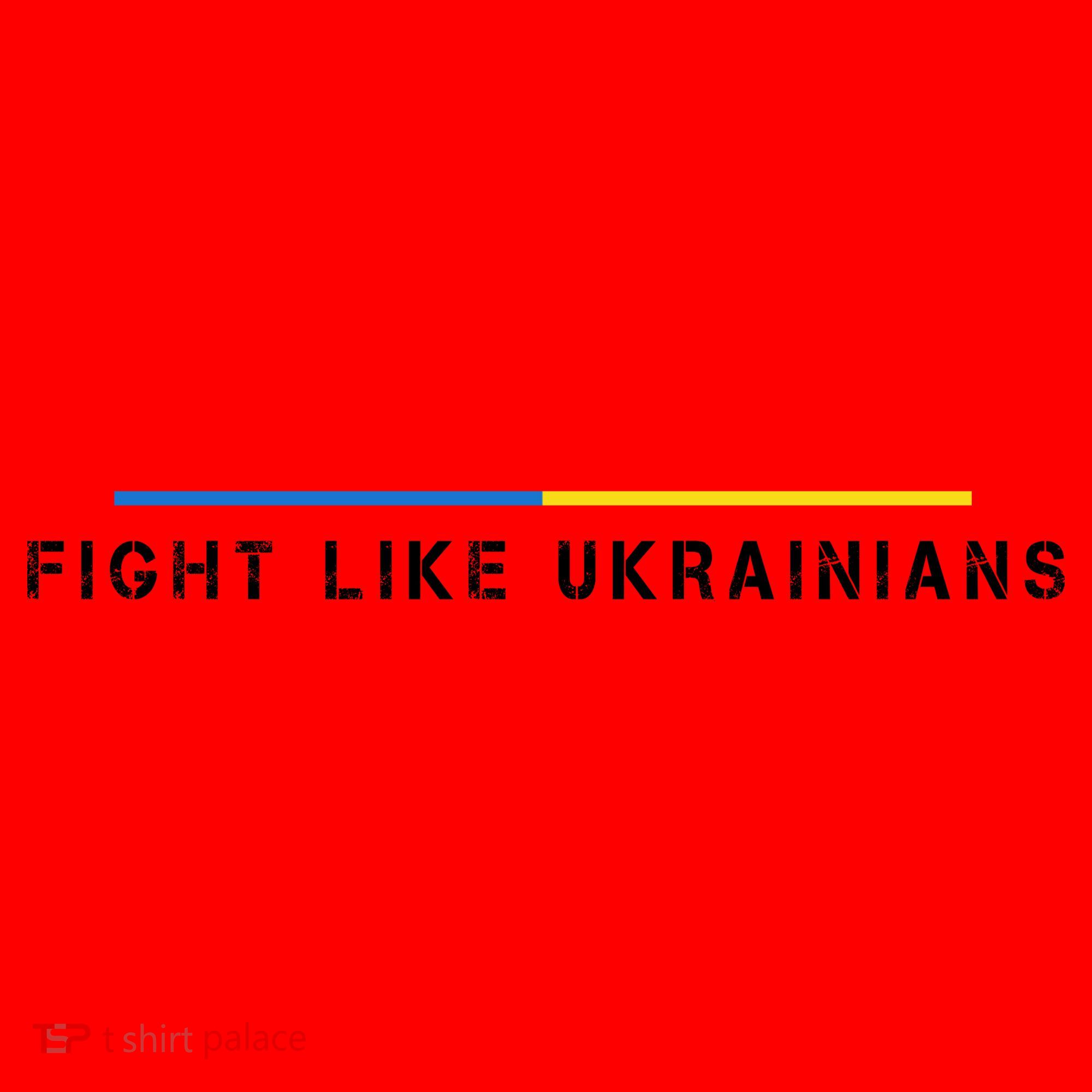 Official Fight Like Ukrainians Santa Hat