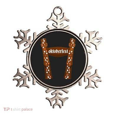 Oktoberfest Floral Lederhosen Ornament