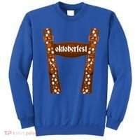 Oktoberfest Floral Lederhosen Sweatshirt thumb 0