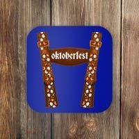 Oktoberfest Floral Lederhosen Coaster thumb 0