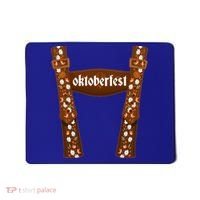 Oktoberfest Floral Lederhosen Mousepad thumb 0