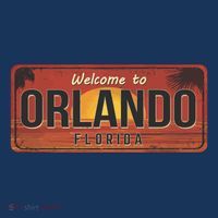 Orlando Florida License Plate Sunset Baby Bodysuit thumb 2