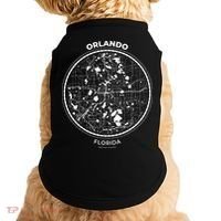 Orlando Florida Map Sketch Doggie Tank thumb 0