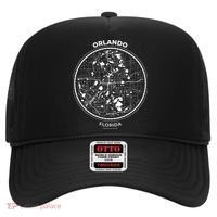 Orlando Florida Map Sketch Hat thumb 0