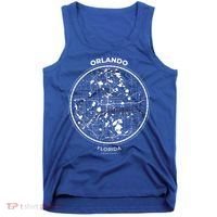 Orlando Florida Map Sketch Tank Top thumb 0